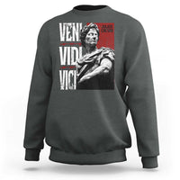 Julius Caesar Sweatshirt Veni Vidi Vici Latin Roman History