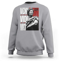 Julius Caesar Sweatshirt Veni Vidi Vici Latin Roman History