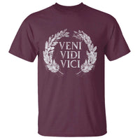 Julius Caesar Veni Vidi Vici T Shirt Latin Roman History