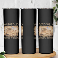 Acropolis Athens Greece Souvenir Greek Parthenon Skinny Tumbler
