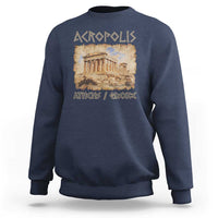 Acropolis Athens Greece Souvenir Greek Parthenon Sweatshirt
