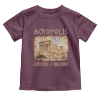 Acropolis Athens Greece Souvenir Greek Parthenon Toddler T Shirt