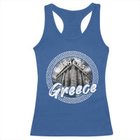 Greece Athens Parthenon Acropolis Racerback Tank Top