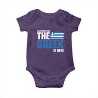 Proud Greece Baby Onesie Have No Fear The Greek Is Here