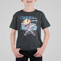 Funny Greek Boy T Shirt For Kid Greek And Proud Dabbing