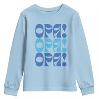Greek Oops Opa Youth Sweatshirt