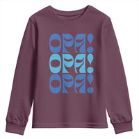 Greek Oops Opa Youth Sweatshirt