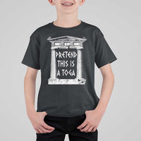Greek Pride T Shirt For Kid Pretend This Is A Toga Party