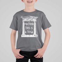 Greek Pride T Shirt For Kid Pretend This Is A Toga Party