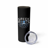 Greek Roots Pride Skinny Tumbler