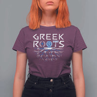 Greek Roots Pride T Shirt For Women