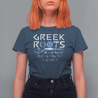 Greek Roots Pride T Shirt For Women