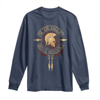 Sparta Greek Long Sleeve Shirt Si Vis Pacem Para Bellum