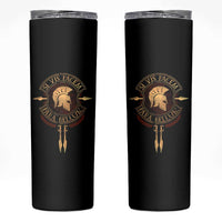 Sparta Greek Skinny Tumbler Si Vis Pacem Para Bellum