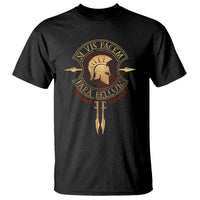 Sparta Greek T Shirt Si Vis Pacem Para Bellum