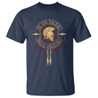 Sparta Greek T Shirt Si Vis Pacem Para Bellum