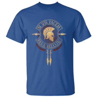 Sparta Greek T Shirt Si Vis Pacem Para Bellum