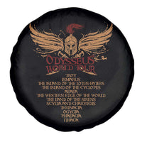 Odysseus World Tour Spare Tire Cover Ancient Greek Epic Mythlogy