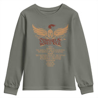 Odysseus World Tour Youth Sweatshirt Ancient Greek Epic Mythlogy