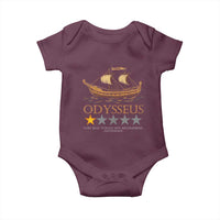 Funny Odysseus Baby Onesie Very Bad Not Recommend Ancient Greek Mythology Meme