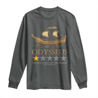 Funny Odysseus Long Sleeve Shirt Very Bad Not Recommend Ancient Greek Mythology Meme