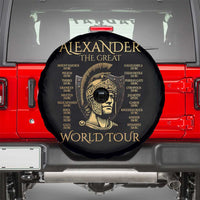 Funny Alexander The Great World Tour Spare Tire Cover Ancient Greek History