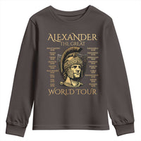Funny Alexander The Great World Tour Youth Sweatshirt Ancient Greek History