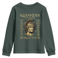 Funny Alexander The Great World Tour Youth Sweatshirt Ancient Greek History