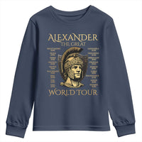 Funny Alexander The Great World Tour Youth Sweatshirt Ancient Greek History