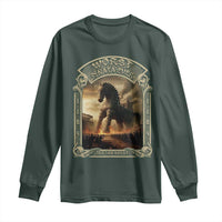 Trojan Horse Long Sleeve Shirt Ancient Greek Epic Mythlogy History Lover