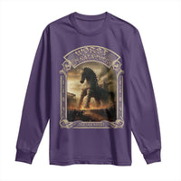 Trojan Horse Long Sleeve Shirt Ancient Greek Epic Mythlogy History Lover