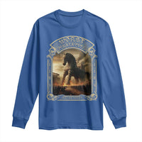 Trojan Horse Long Sleeve Shirt Ancient Greek Epic Mythlogy History Lover
