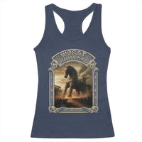 Trojan Horse Racerback Tank Top Ancient Greek Epic Mythlogy History Lover
