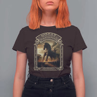 Trojan Horse T Shirt For Women Ancient Greek Epic Mythlogy History Lover