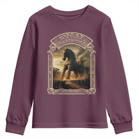 Trojan Horse Youth Sweatshirt Ancient Greek Epic Mythlogy History Lover