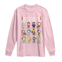 Greek Mythology Long Sleeve Shirt Gods And Goddesses