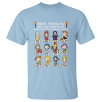 Greek Mythology T Shirt Gods And Goddesses