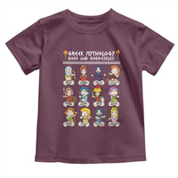 Greek Mythology Toddler T Shirt Gods And Goddesses