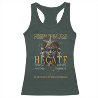 Greek Mythology Hecate Triple Goddess Racerback Tank Top Goddess World Tour Persephone Artemis