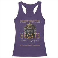 Greek Mythology Hecate Triple Goddess Racerback Tank Top Goddess World Tour Persephone Artemis