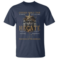 Greek Mythology Hecate Triple Goddess T Shirt Goddess World Tour Persephone Artemis