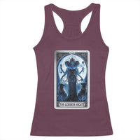 Greek Mythology Hecate Triple Goddess Racerback Tank Top Moon Pagan Gothic Witch
