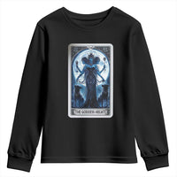 Greek Mythology Hecate Triple Goddess Youth Sweatshirt Moon Pagan Gothic Witch