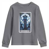 Greek Mythology Hecate Triple Goddess Youth Sweatshirt Moon Pagan Gothic Witch