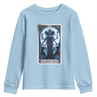 Greek Mythology Hecate Triple Goddess Youth Sweatshirt Moon Pagan Gothic Witch