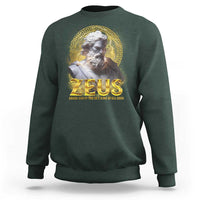 Greek Mythology Zeus Sweatshirt God Of The Sky King Of All Gods