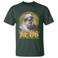Greek Mythology Zeus T Shirt God Of The Sky King Of All Gods