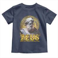 Greek Mythology Zeus Toddler T Shirt God Of The Sky King Of All Gods