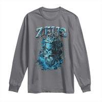 Greek Mythology Zeus Long Sleeve Shirt King Of Gods