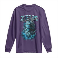 Greek Mythology Zeus Long Sleeve Shirt King Of Gods